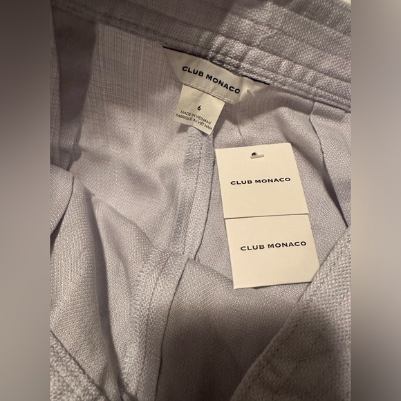 Club Monaco “Lettee” shirts size 6. NWT - Picture 7 of 8